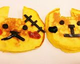 HM☆猫のかぼちゃパンケーキ♡ハロウィン作り方15写真