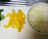 フライパンでパエリア作り方3写真