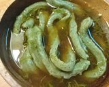 モロヘイヤうどん(練り込みます♪)作り方9写真