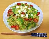超簡単★アボカドとトマトのバジルパスタ作り方8写真