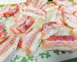 簡単!豚バラ肉のバルサミコソース風。作り方2写真