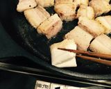 簡単!豚バラ肉のバルサミコソース風。作り方5写真