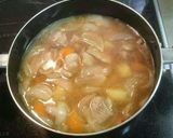 簡単☆あっさり薄味の肉じゃが♪作り方4写真