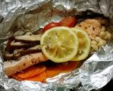 塩鮭なので簡単♪さっぱりホイル焼き作り方4写真