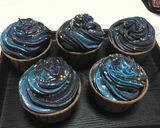ギャラクシーカップケーキ作り方16写真