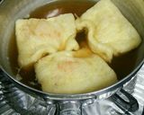 油揚げと卵の巾着煮作り方4写真