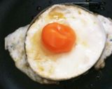 ヘンテコな形の目玉焼き作り方6写真