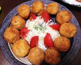 切り落とし肉でジューシーまんまるカツ♪作り方5写真