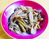 お弁当にも☆牛肉とごぼうと蒟蒻の炒め煮作り方10写真