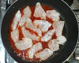 鶏胸肉豆板醤ケチャップ煮♪ケチャップ炒め作り方9写真