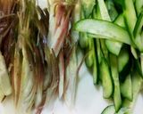 みょうがときゅうりの酢の物作り方1写真