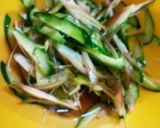 みょうがときゅうりの酢の物作り方3写真