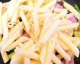 野菜とペンネのペペロンチーノver簡単作り方8写真