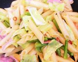 野菜とペンネのペペロンチーノver簡単作り方10写真