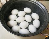 半熟の煮卵～ゆでて漬け込むだけ♪作り方1写真