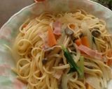 バリラ　白湯スープで野菜たっぷりパスタ♪作り方6写真