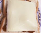 チーズがとろ〜り☆栗味噌チーズトースト作り方3写真