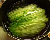 水菜とささみのサラダ☆ちょっと一工夫？作り方2写真