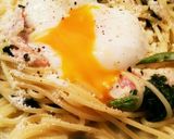 カルボナーラ風・ワンポットパスタ作り方6写真