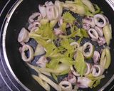 いかとセロリの炒め物作り方5写真