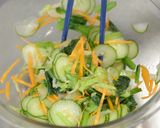 【給食レシピ】野菜たっぷりサラダ作り方4写真