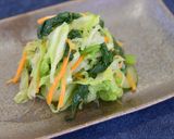 【給食レシピ】野菜たっぷりサラダ作り方5写真
