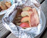 BBQに最適♪肉巻きりんごとホイル焼き作り方5写真