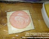 巻き巻き食パンdeクルッとムッシュ☆作り方3写真
