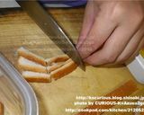 巻き巻き食パンdeクルッとムッシュ☆作り方2写真