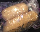 ＊酒粕でしっとり鶏ハム 鶏皮ポン酢添え＊作り方5写真