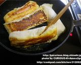 巻き巻き食パンdeクルッとムッシュ☆作り方12写真