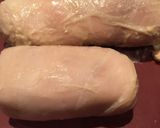 ＊酒粕でしっとり鶏ハム 鶏皮ポン酢添え＊作り方7写真
