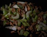 セロリとシーチキン炒めマヨ風味作り方3写真