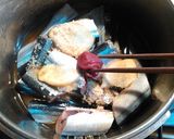 秋刀魚の甘露煮作り方4写真