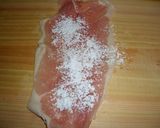 豚薄切りのポテトサラダフライ作り方1写真