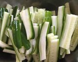 きゅうりとイカの酢の物作り方1写真
