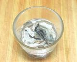 ボラの皮湯引き作り方1写真