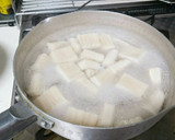 角麩(かくふ)の煮物＆みぞれ竜田揚げ作り方1写真
