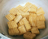 角麩(かくふ)の煮物＆みぞれ竜田揚げ作り方3写真