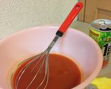 ホケミと野菜ジュースフワモチ蒸しケーキ作り方3写真