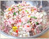 ジャンボジューシー餃子♪お麩嵩増し作り方1写真