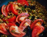 トマトの入った サンラータン麺作り方6写真