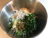 ☆簡単すぎる小松菜と茗荷のじゃこ和え☆作り方2写真
