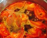 トマトの入った サンラータン麺作り方7写真