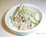 簡単◎もやしときゅうりのゴマ油和え作り方4写真