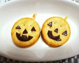 ♪クラッカーで簡単ハロウィンカボチャ♪作り方5写真
