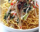 キノコたっぷりバリバリあんかけ焼きそば作り方5写真