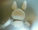 キャラ弁　うさぱんだ♡　簡単　おにぎり★作り方1写真