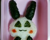 キャラ弁　うさぱんだ♡　簡単　おにぎり★作り方5写真