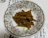 四毒抜き　鯖とごぼうの煮物作り方4写真